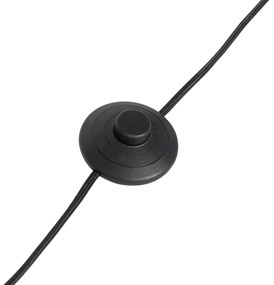 Rustikálna stojaca lampa trojnožka orechové drevo - Tripod Classic