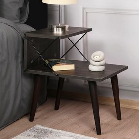 Nočný stolík Cross Dark Brown