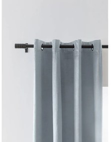 Zatemňovacie závesy VELVET sivomodré 140x250 cm (2 ks), kovové krúžky