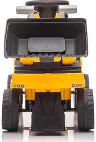 Odrážadlo nakladač CAT 2xAA žltá/čierna