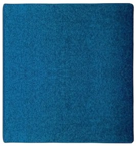 Vopi, Kusový koberec Eton Exklusive Türkis štvorec, 180x180, modrá, obývacia izba