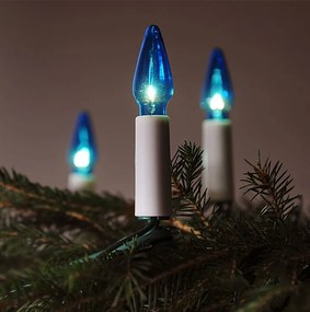 EXIHAND Vianočná svetelná reťaz FELICIA SV-16, 16 žiaroviek, modré svetlo, 10,5m