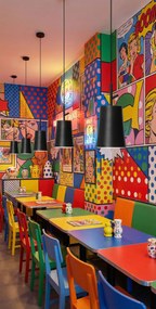 Toolight Toolight, závesné svietidlo 1xE27 APP1034-1CP, čierna, OSW-00698