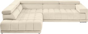 XXXLutz ROHOVÁ SEDAČKA, textil, prírodná farba, béžová Beldomo Speed - Sedačky - 000711005358