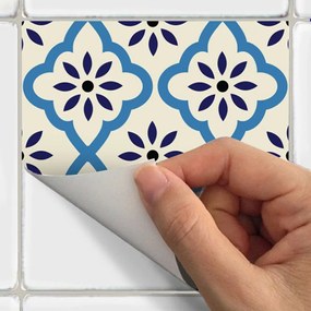 Sada 15 dekoratívnych samolepiek na stenu Ambiance Seaside, 20 × 20 cm