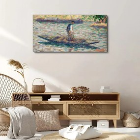 Obraz Canvas rybár Seurata