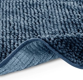 Súprava 2 tmavomodrých kúpeľňových predložiek AmeliaHome Bati