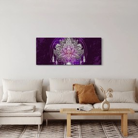 Obraz - Lotos (120x50 cm)