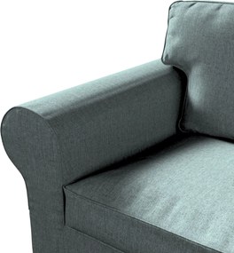 Poťah na sedačku Ektorp (nerozkladá sa, pre 3 osoby) farba produktu modrá látka zapletaná