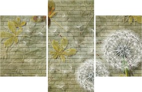 Obraz - Púpavy unášané vetrom (90x60 cm)