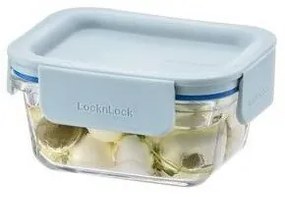 LOCKnLOCK Dóza sklenená obdĺžniková CLEAR, 160 ml, mint, 160 ml