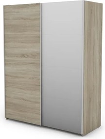 Šatníková skriňa Carlos 150/61 2D, dub sonoma, 150 cm