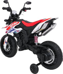 Ramiz Detský motocykel Aprilia RX biely