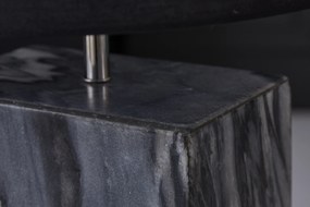 Stolná lampa mramorová 55cm čierny RÁM