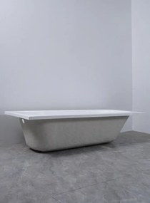 Erga Pureline-O, vaňa 1800x800x400 mm bez nožičiek, biela lesklá, ERG-V07-PURELINE-O-180x080-WH