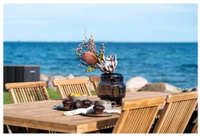 Záhradný jedálenský stôl z tíkového dreva 100x240 cm Volos – House Nordic