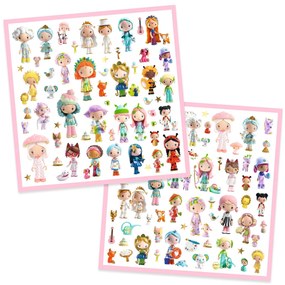 Samolepky - Malý svet Tinyly