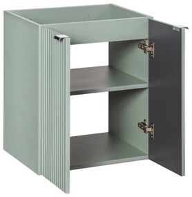 Skrinka pod umývadlo Casad 80 cm čierna