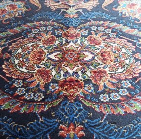 Koberec Exkluzívny Qum Silk 08 modrý