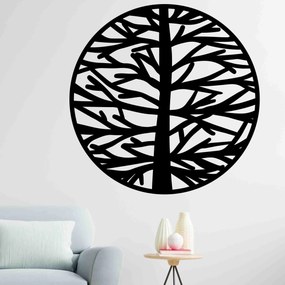 Sentop - Obraz na stenu strom MRLVEN: Prírodná preglejka - Topoľ  natural Rozmer  40 cm 4014-55712 PR0372 plywood tree of life