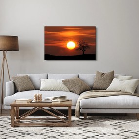 Obraz - Západ slnka (90x60 cm)