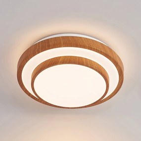 Lindby Vaako stropné LED svetlo, okrúhle, 29,5 cm
