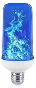 Zaparkorun LED žiarovka HYO-2, 5W - imitácia plameňa - blue