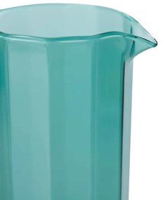 HK living Sklenená karafa Teal 1,1 l