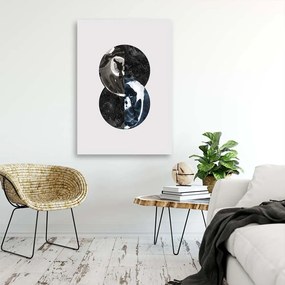 Gario Obraz na plátne Zloženie kruhov Rozmery: 40 x 60 cm