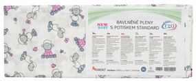 New Baby Bavlnené Plienky S Potlačou 10 Ks