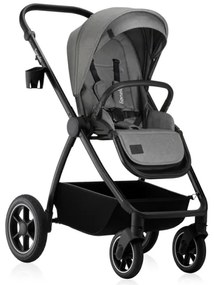 Lionelo - Kombinovaný kočík 2v1 MERIL Grey Stone