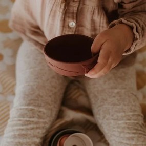 Silikónové stohovacie poháre, zemité