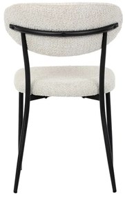 Autronic BONTEC Jedálenská stolička, béžová, látka bouclé, CT-W1021 CRM2 Farba: Šedá