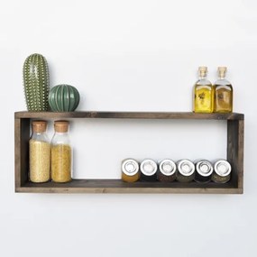 Nástenná polica 25x70 cm smrek