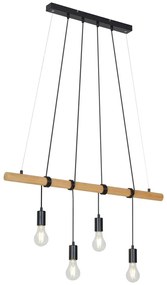 Briloner 4015045 - Luster na lanku 4xE27/25W/230V