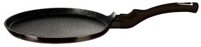 Panvica na palacinky s mramorovým povrchom 25cm METALLIC LINE SHINY BLACK EDITION 20335