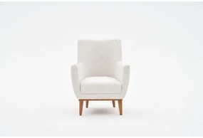 Kreslo NUPI krémové