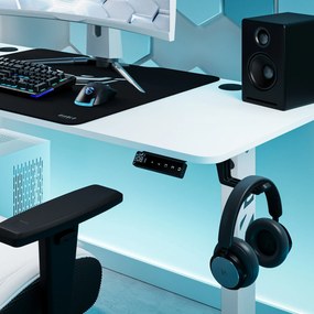 Výškovo nastaviteľný stôl Diablo X-Tensio 1400 biely