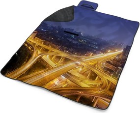 Sablio Plážová deka Križovatka: 200x140 cm