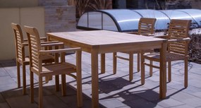 Záhradný teakový set 1+4 pre 4 osoby Garden IV.
