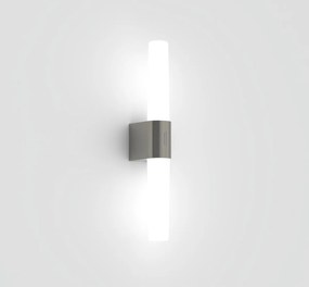 NORDLUX Kúpeľňové svetlo HELVA LED nad zrkadlo, 9 W, 43 cm, brúsený nikel
