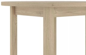 Kulatý jídelní stůl Adam 80 cm dub cremona torro