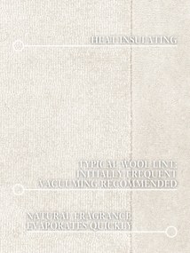 Villeroy & Boch, Kusový koberec Villeroy & Boch Kari 106281 Cream, 80x150, biela, obývacia izba