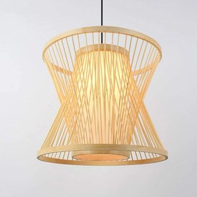 Toolight Toolight, stropné svietidlo 1xE27 APP1577-5C, prírodná hnedá-čierna, OSW-03615