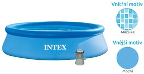 Intex | Bazén Tampa 3,05x0,76 m s kartušovou filtráciou a príslušenstvom | 19900029