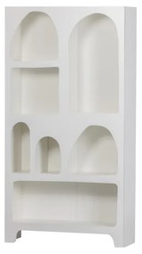 Biela knižnica 95x180 cm Caz – WOOOD