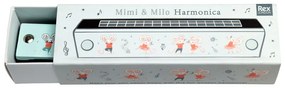 Hudobná hračka Harmonica Mimi and Milo – Rex London
