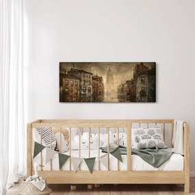 Obraz - Maľba mesta (120x50 cm)