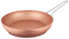 Ružová hliníková panvica Güral Porselen Classic, ø 28 cm