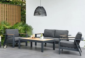 Záhradný hliníkový nábytok PALAU 2 s obdĺžnikovým stolom